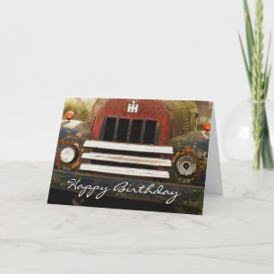 Happy Birthday to Elderly Man Card