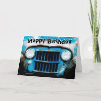 Happy Birthday to Elderly Man
