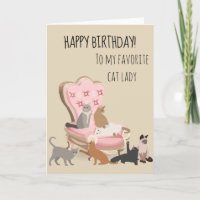 Happy Birthday To Favourite Cat Lady