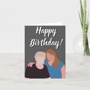 Happy Birthday To Grandma, Aunt, Sister Etc. Thank You Card