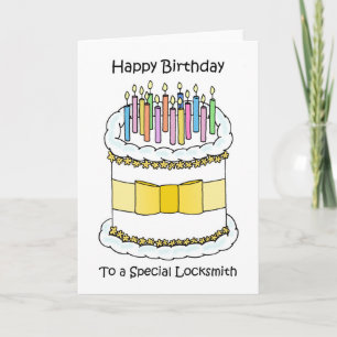Happy Birthday to Locksmith Card