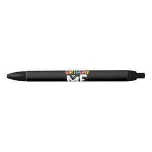 Happy Birthday To Me Funny Birthday Party Black Ink Pen