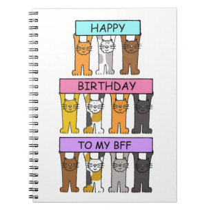 Happy Birthday to my BFF Spiral Notebook