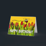 Happy Birthday - To My Dear Brother Card<br><div class="desc">A sweet ladybug sends birthday wishes to someone special!</div>