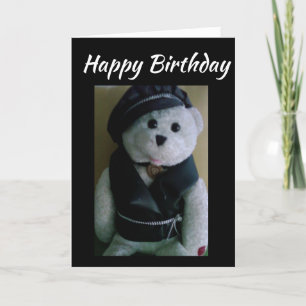 HAPPY BIRTHDAY TO MY **FAVORITE TEDDYBEAR** CARD