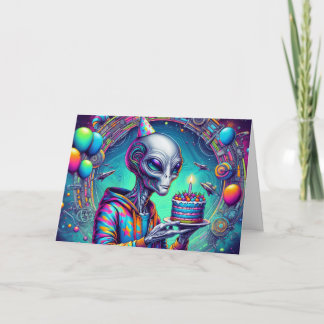 Happy Birthday to my Favourite Human | Alien Card