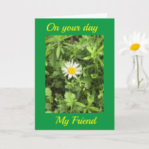 HAPPY BIRTHDAY *TO MY FRIEND* CARD