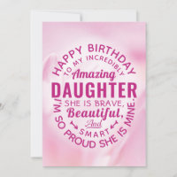 Happy BIrthday to my Incredibly Amazing Daughter