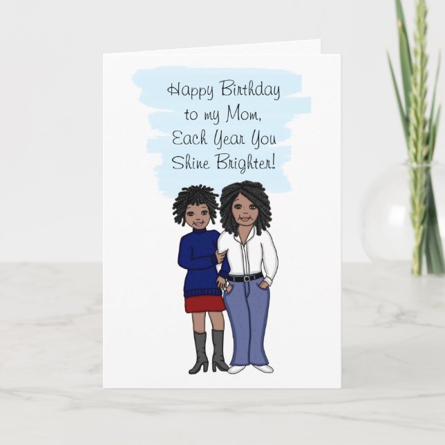 Happy Birthday to my Mum Card (Front)