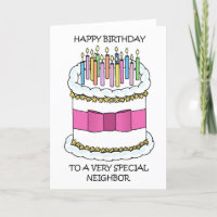Happy Birthday to Neighbor American Spelling