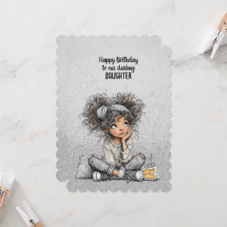 Happy Birthday to our Darling Daughter  Card