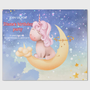 Happy Birthday to Our Little Star! Wrapping Paper