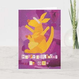 Happy Birthday to Roo Greeting Card