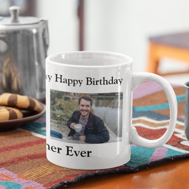 Happy Birthday to the Best Brother Ever Coffee Mug (Creator Uploaded)