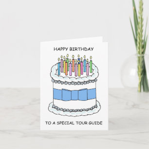 Happy Birthday to Tour Guide Card