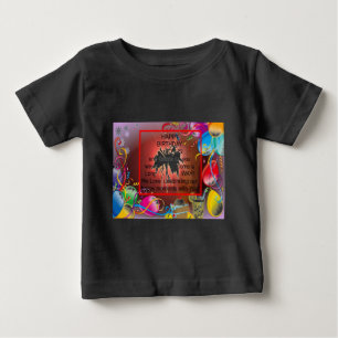 Happy Birthday to Us Art Print Baby T-Shirt
