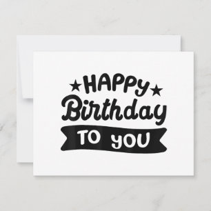Happy Birthday to you