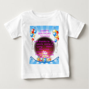 Happy Birthday to You Art Print Baby T-Shirt