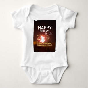 Happy Birthday TO YOU Baby Bodysuit