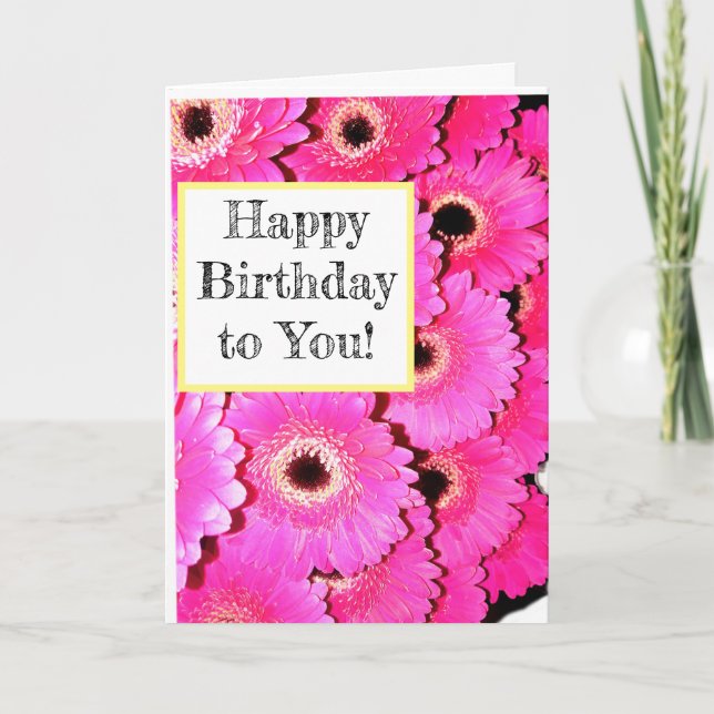 Happy Birthday to You! Card (Front)