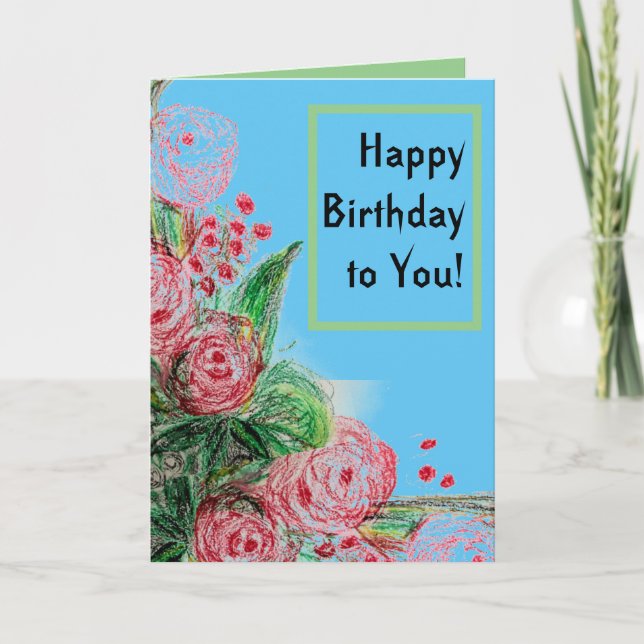Happy Birthday to You! Card (Front)