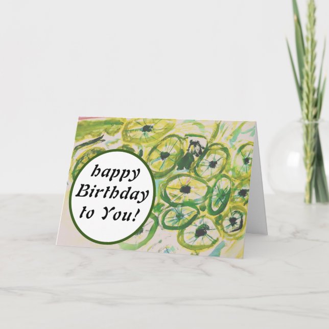 Happy Birthday to You! Card (Front)