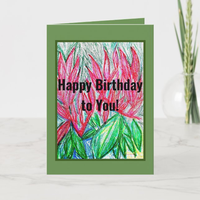 Happy Birthday to You! Card (Front)