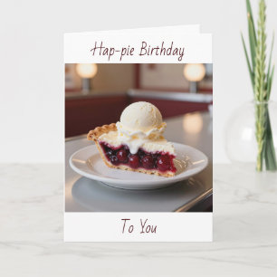 Happy Birthday To You   Cherry Pie Card