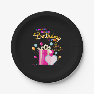 Happy Birthday To You Paper Plates