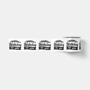 Happy Birthday to you Satin Ribbon