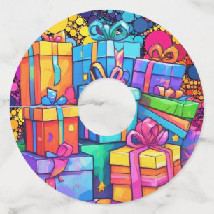 HAPPY BIRTHDAY TO YOU WINE GLASS TAG