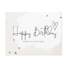 Happy Birthday -Today is your day