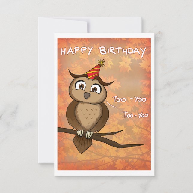 Happy Birthday Too-Yoo (Front)