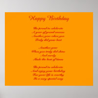 Happy birthday tribute
