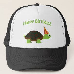 Happy Birthday! Turtle Trucker Hat