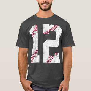 Happy Birthday Twelve Years Old 12th 12 2010 Baseb T-Shirt