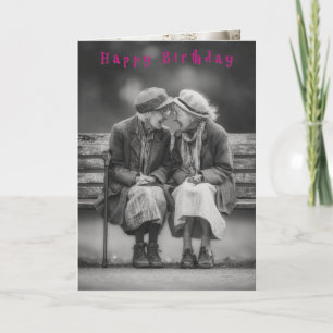 Happy Birthday Two Funny Laughing Ladies  Card