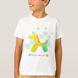 Happy Birthday! Unicorn in pastel gradient colors T-Shirt