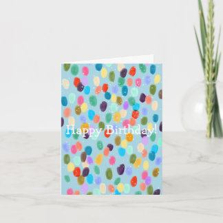 Happy Birthday Uplifting Colourful Card