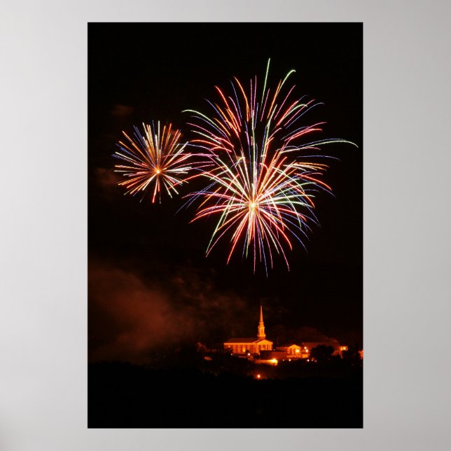 Happy Birthday USA Poster (Front)