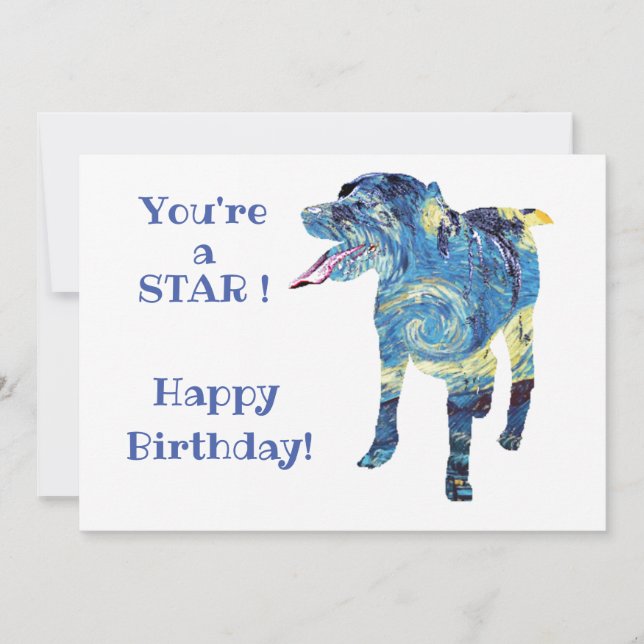 Happy Birthday, Van Gogh, (Front)