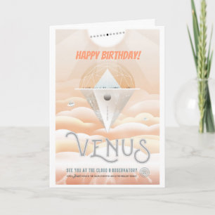 Happy Birthday! Venus Obsevatory for Mars transit Card