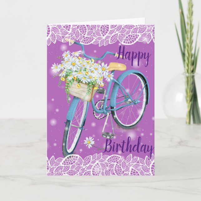 Happy Birthday Vintage Card (Front)