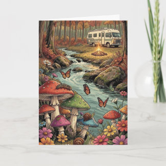 Happy Birthday | Vintage Cottagecore Card