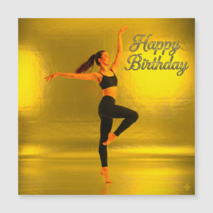 HAPPY BIRTHDAY WITH A DANCING GIRL