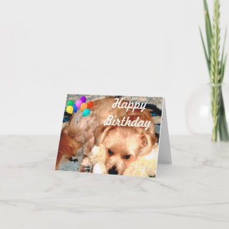 Happy Birthday with Joey Card
