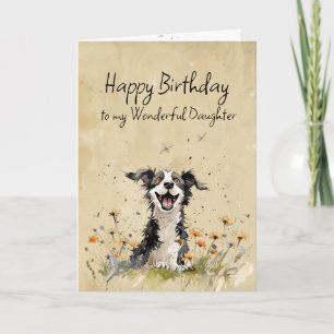 Happy Birthday Wonderful Daughter Card