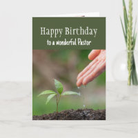 Happy Birthday Wonderful Pastor Comfort & Blessing
