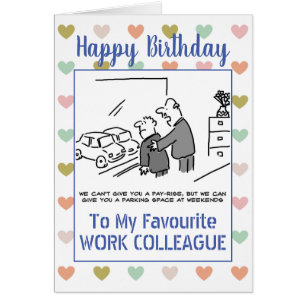 Happy Birthday Work Colleague