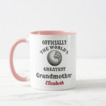 Happy Birthday World's Best Grandmother Add Name Mug<br><div class="desc">Let that special Grandmother know they are the world's greatest. A superb birthday gift that is easily personalised. All the text is easily edited using the template provided. Change Grandmother to Nanna,  Grandma etc.</div>